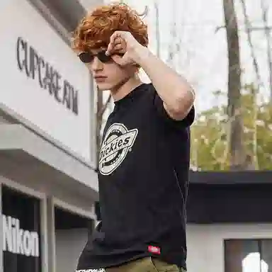 Dickies Classic Logo Tee Black