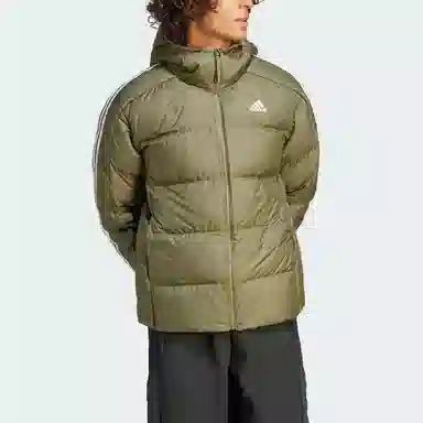 adidas Essentials Midweight Down Hooded Jacket