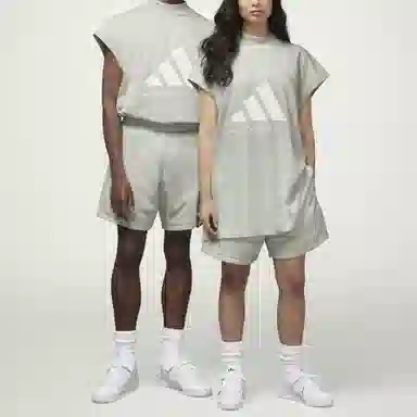 adidas Basketball Sleeveless Tee Logo