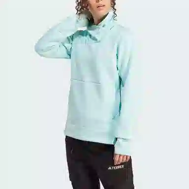 adidas Terrex Xperior Medium Fleece Pullover Top Logo