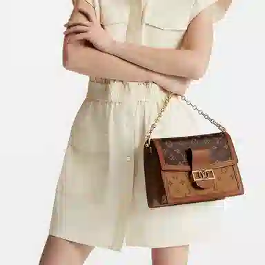 Louis Vuitton Dauphine MM Brown