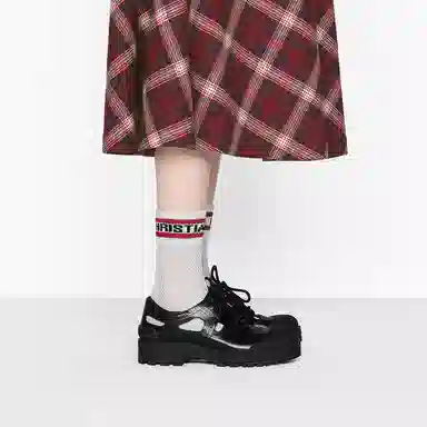 Dior Iron Derby Thick Sole Black