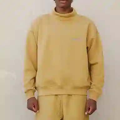Fear of God Essentials FW21 Pullover Mockneck Amber