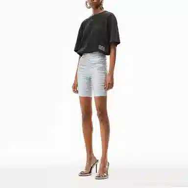 Alexander Wang SS22 Black T-Shirt