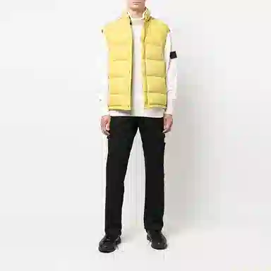 Stone Island FW22 Lemon Yellow Vest