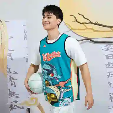 匹克 国创龙九子系列 龙生九子系列 无袖透气圆领运动篮球背心 男款