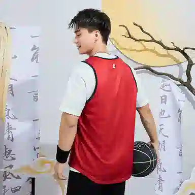 匹克 国创龙九子系列 龙生九子系列 无袖透气圆领运动篮球背心 男款