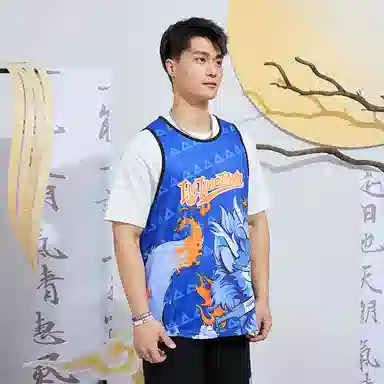 匹克 国创龙九子系列 龙生九子系列 无袖透气圆领运动篮球背心 男款
