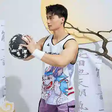 匹克 国创龙九子系列 龙生九子系列 无袖透气圆领运动篮球背心 男款