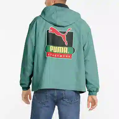 Puma x BUTTER GOODS Hoodie Jacket Green