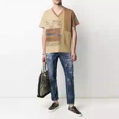 DSQUARED2 FW21 Distressed Skinny Jeans Blue