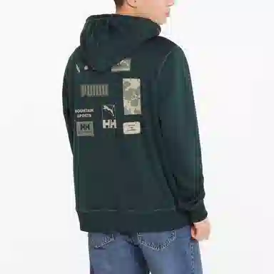 Puma x Helly Hansen Hoodie Gem Green