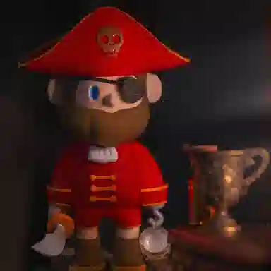 Farmer BOB Captain潮流公仔