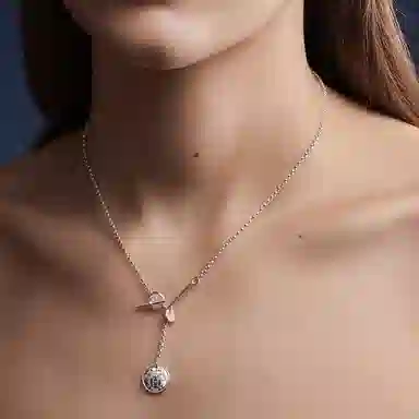 Hermes Ex-Libris Necklace