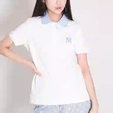 MLB Yankees Polo White