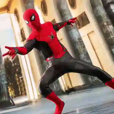 Hot Toys Spider-Man Far From Home Upgraded Suit 1:6 Scale Model