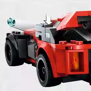 LEGO Marvel Miles Morales vs Morbius 76244