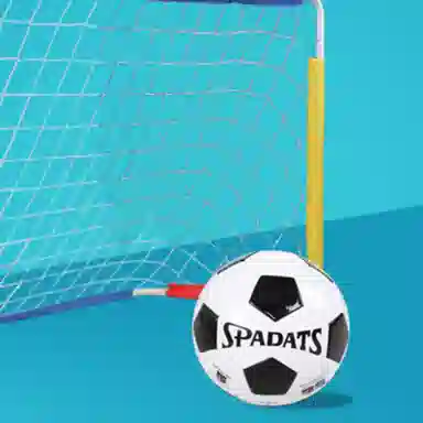 宏登 儿童足球门铁架简易框架 小号足球球门网 玩具