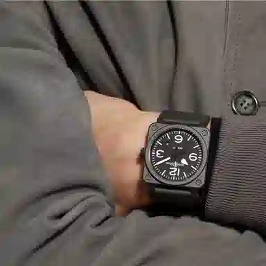 BELL ROSS 100 42mm BR0392-BL-CE