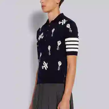THOM BROWNE SS22 Polo