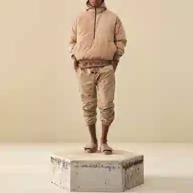 Fear of God Essentials SS22 Half-zip Puffer Oak