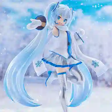 BANPRESTO snow miku a 18cm