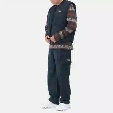 Stussy FW21 Prlmaloft Quilted Vest Logo