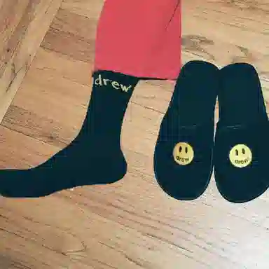 Drew House logo SS21 SS21 Scribble Socks 1