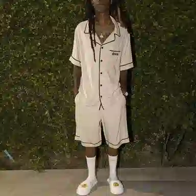 Drew House FW21 Pajama Short Beige