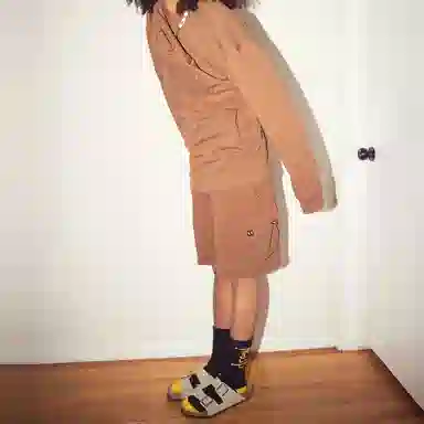 Drew House Sketch Mascot Crewneck Brown