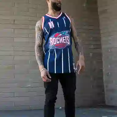 Mitchell & Ness Yao Ming Jersey Navy