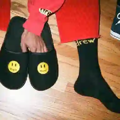 Drew House logo SS21 SS21 Scribble Socks 1