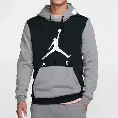 Jordan Jumpman AJ Hoodie Grey Black