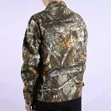 Converse Branch Leaf Print Jacket Camouflage