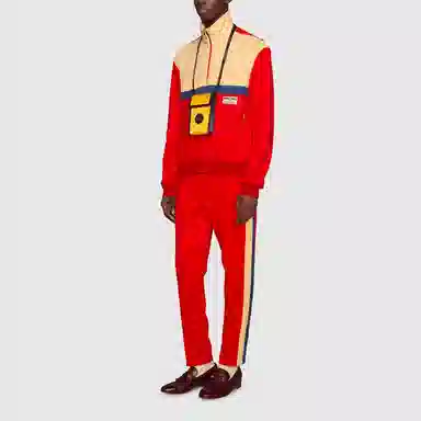 GUCCI Jogger Pants Red