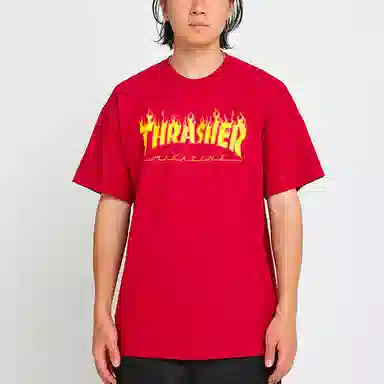 Thrasher Logo T-Shirt Red