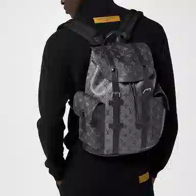 Louis Vuitton Christopher Black Backpack