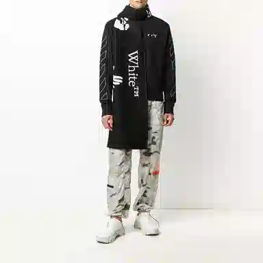 Off-White Logo Pullover Black