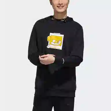 adidas neo x Gudetama Hoodie Black