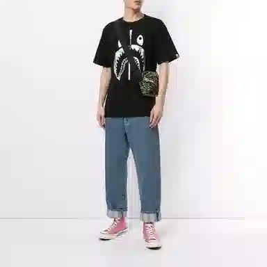 BAPE Shark Face T-shirt Black