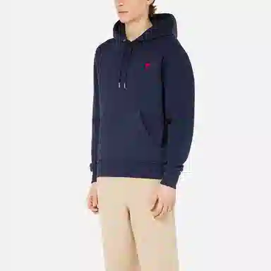 AMIPARIS FW21 Paris Logo Hoodie Navy