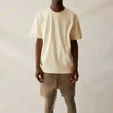 Fear of God Essentials SS21 Short Sleeve Tee Buttercream/Cream