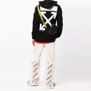 OFF-WHITE Hoodie Black
