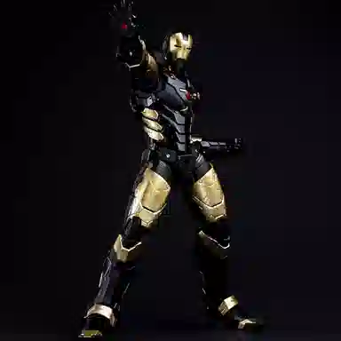 Sen-Ti-Nel Iron Man RE:EDIT #06 Black x Gold