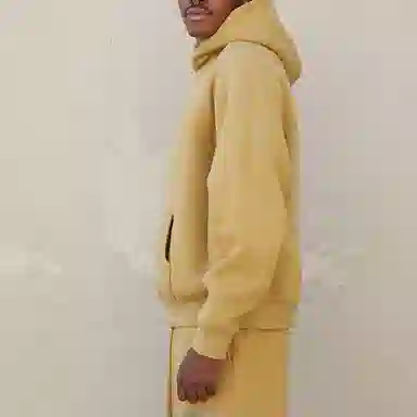 Fear of God Essentials FW21 Pullover Hoodie Amber Logo
