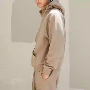 Fear of God Essentials FW21 Pullover Hoodie Harvest Logo