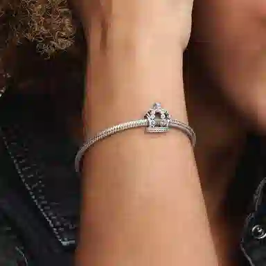 Pandora Fairy Tale Crown Charm Silver