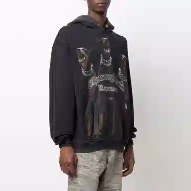 REPRESENT FW21 Hoodie Black