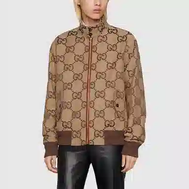 Gucci Logo Canvas Jacket