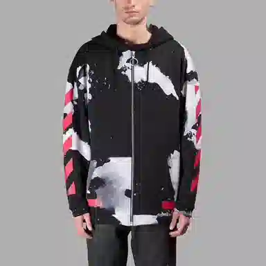 OFF-WHITE Hoodie Black
